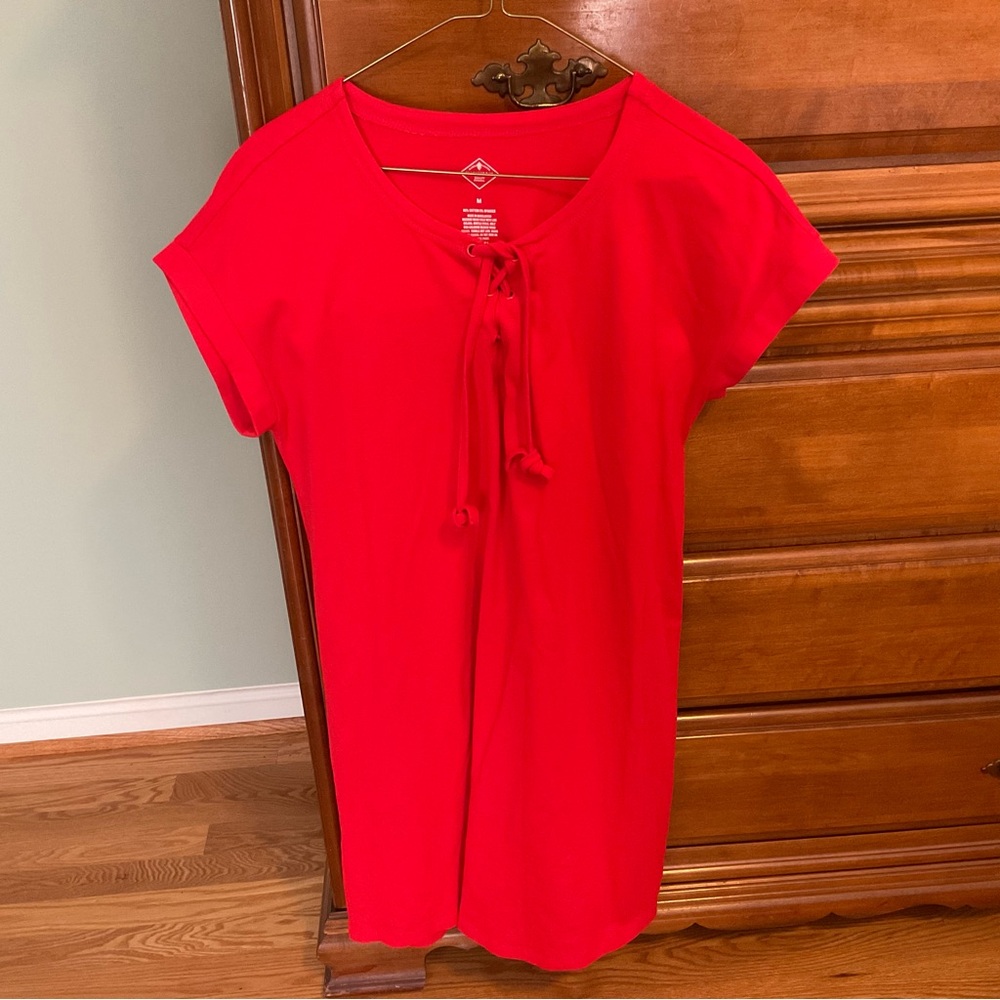 St. John’s Bay Orange Short Sleeve Dress